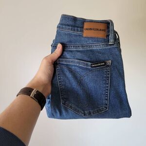 Calvin Klein Jeans High Rise Skinny Jeans Women’s Size 6 / 28 Blue
